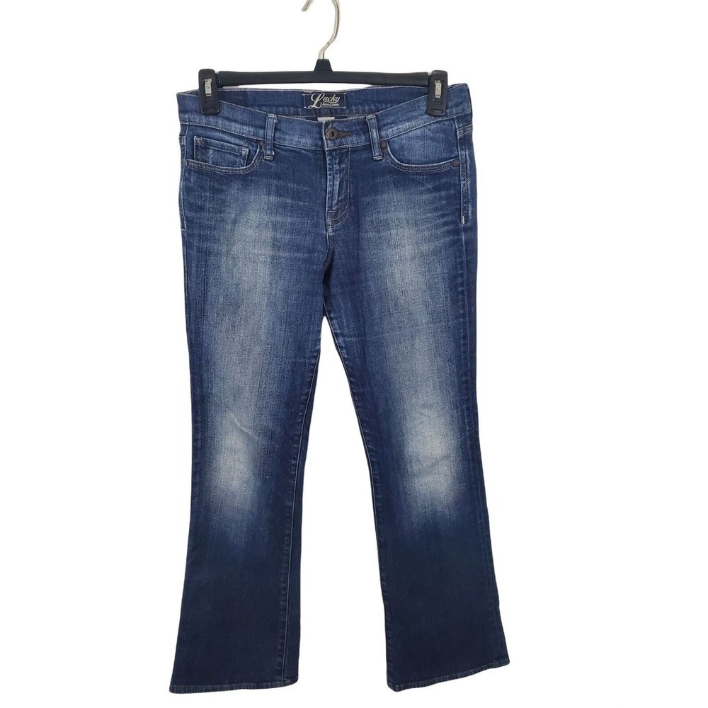Lucky Jeans 8/29 Womens Stark Sweet N Low Medium Wash Straight‎ Leg Casual